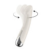 Вибратор для точки G  с ротацией Satisfyer Spinning G-Spot 1, силикон, бежевый, 16,8 см