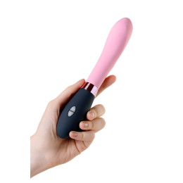 Универсальный массажер Eromantica Monica, силикон, розовый, 21 см