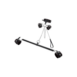 Бондажный набор Pecado BDSM, 3 точки фиксации, большая распорка, оковы, наручники, ошейник с кольцом