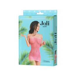 Платье-сетка Joli Malibu, розовый, L/XL
