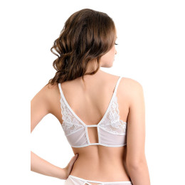 Бралетт Erolanta Odette с застежкой спереди, белый (50-52)