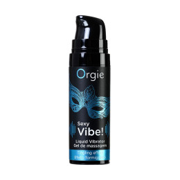 Гель для массажа ORGIE Sexy Vibe Liquid Vibrator с эффектом вибрации, 15 мл