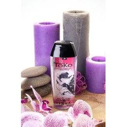 Лубрикант Shunga Toko Aroma на водной основе, клубника и шампанское, 165 мл