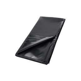 Простыня для секса Black&Red by TOYFA, ПВХ, черный, 220х200