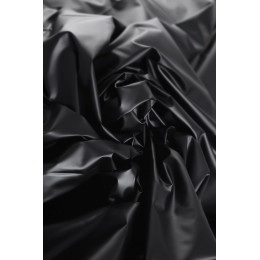 Простыня для секса Black&Red by TOYFA, ПВХ, черный, 220х200