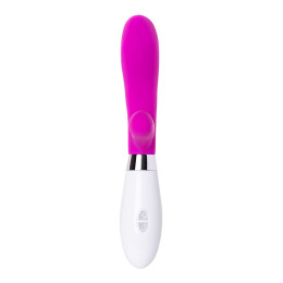 Вибратор с клиторальным стимулятором A-Toys by TOYFA Mady, силикон, розовый, 20,4 см