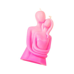 Свеча интерьерная Штучки-Дрючки "Пара", розовый, 95г