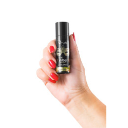 Съедобный гель с эффектом вибрации Orgie DUAL VIBE! Lemon Gin And Tonic, со вкусом джин-тоник, 15 мл