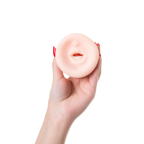 Насадка на помпу Sexus Men LITTLE MOUTH, TPE, телесный, 7,5 см