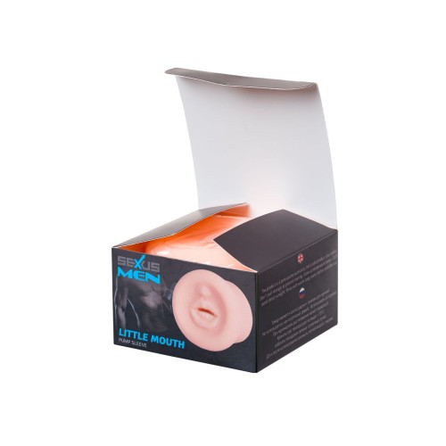 Насадка на помпу Sexus Men LITTLE MOUTH, TPE, телесный, 7,5 см