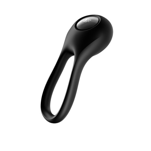 Эрекционное кольцо на пенис Satisfyer Majestic Duo, силикон, чёрный