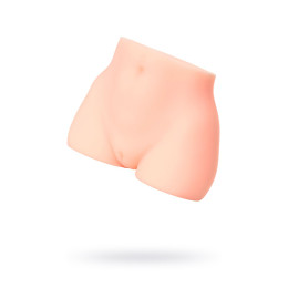 Мастурбатор реалистичный KOKOS Cleo, TPR, телесный, 13.5 см