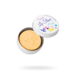 Твердое массажное масло с блеском Eromantica «La fleur», 20 г