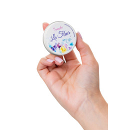 Твердое массажное масло с блеском Eromantica «La fleur», 20 г