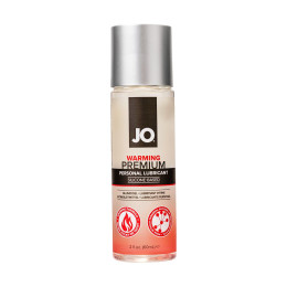 Классический лубрикант на силиконовой основе JO Premium WARMING, разогревающий, 60 мл