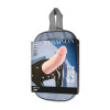 Страпон на креплении RealStick Strap-On Jax, TPR, телесный, 17,9 см