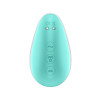 Вакуумный стимулятор клитора Satisfyer Pixie Dust, силикон, зеленый, 9,4 см