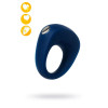 Эрекционное кольцо на пенис Satisfyer Power Ring, силикон, синий 5,5 см.