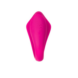 Вибратор для пар A-Toys by TOYFA Cobrum, силикон, розовый, 9,6 см