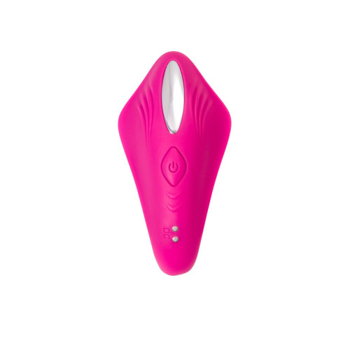 Вибратор для пар A-Toys by TOYFA Cobrum, силикон, розовый, 9,6 см