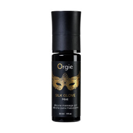 Комплект для эротического массажа Orgie Pear Lust Massage (силиконовый гель,ожерелье), 30 мл