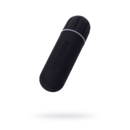 Вибропуля Bathmate Vibe Bullet Black, перезаряжаемая, водонепронецаемая, пластик, черная