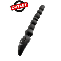 **АУТЛЕТ** Анальный вибростимулятор MALESATION Vibro Anal Stick, силикон, черный