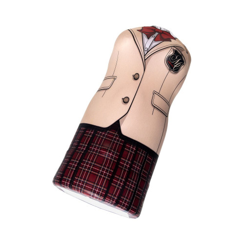 Мастурбатор MAGIC EYES Uniforms NUDE blazer R, TPE, белый, 17 см