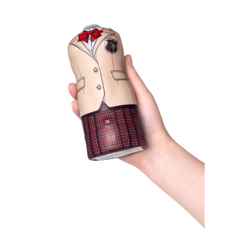 Мастурбатор MAGIC EYES Uniforms NUDE blazer R, TPE, белый, 17 см