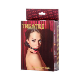 Кляп TOYFA Theatre, ABS пластик, черный