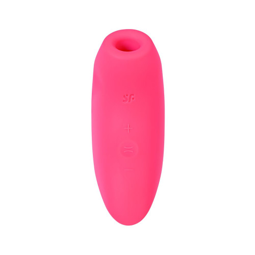 Вакуум-волновой стимулятор клитора Satisfyer Magnetic Deep Pulse, силикон, розовый, 11,6 см