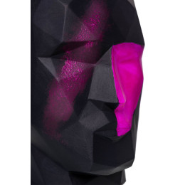 Подставка под сувенирную продукцию "Геометрический Ричард" черный, розовый