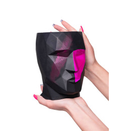 Подставка под сувенирную продукцию "Геометрический Ричард" черный, розовый