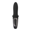Анальный вибратор с нагревом Satisfyer Hot Passion Connect App, силикон, черный, 18 см