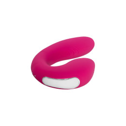 Вибратор Satisfyer Sunray Connect App, с вакуум-волновым стимулятором, силикон, розовый, 15 см