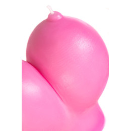 Свеча Pecado BDSM «Сиськи», розовая, 150 гр.