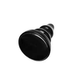 Анальная втулка POPO Pleasure by TOYFA Monoceros, PVC, черная, 15 см, Ø 7 см