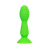 Анальная втулка A-Toys by TOYFA Terg, силикон, зеленый, 10 см
