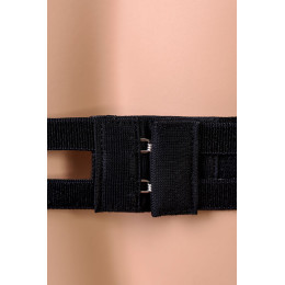 Бюстгальтер и трусики Candy Girl Tatiana, кружево, черный, OS