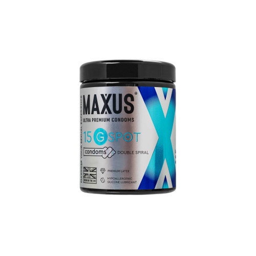 Презервативы Maxus G-SPOT,  латекс, 15 шт.