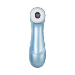 Вакуум-волновой стимулятор клитора Satisfyer Pro 2 Generation 2, силикон, голубой, 16,5 см