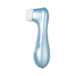 Вакуум-волновой стимулятор клитора Satisfyer Pro 2 Generation 2, силикон, голубой, 16,5 см