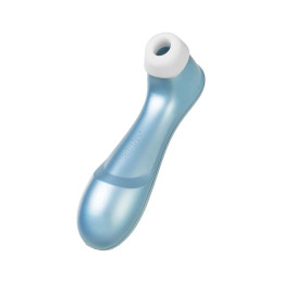 Вакуум-волновой стимулятор клитора Satisfyer Pro 2 Generation 2, силикон, голубой, 16,5 см