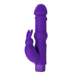 Нереалистичный вибратор A-Toys by TOYFA Madby, силикон, фиолетовый, 18 см