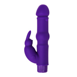 Нереалистичный вибратор A-Toys by TOYFA Madby, силикон, фиолетовый, 18 см