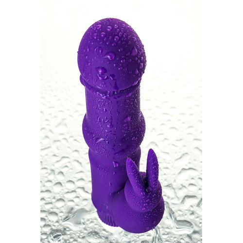 Нереалистичный вибратор A-Toys by TOYFA Madby, силикон, фиолетовый, 18 см