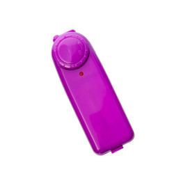 Вагинальные шарики с вибрацией TOYFA Basic, ABS пластик, фиолетовый, 12,2 см