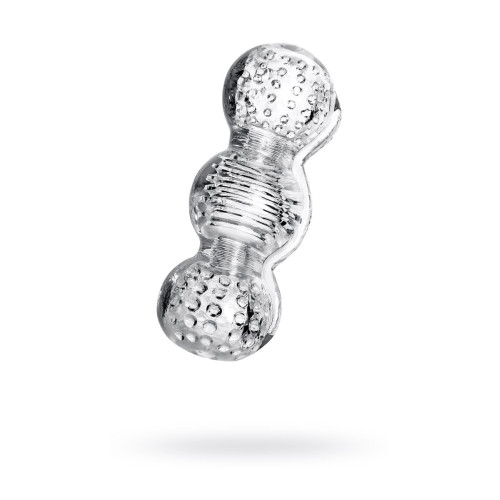 Мастурбатор нереалистичный Lingam by TOYFA Rashmi, TPE, прозрачный, 15,5 см