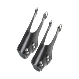 Подвес Pecado BDSM, «грубый» с люверсами, натуральная кожа, чёрный