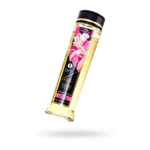 Масло массажное для тела Shunga «Афродизия. Лепестки роз» (Aphrodisia. Rose Petals) 240 мл.